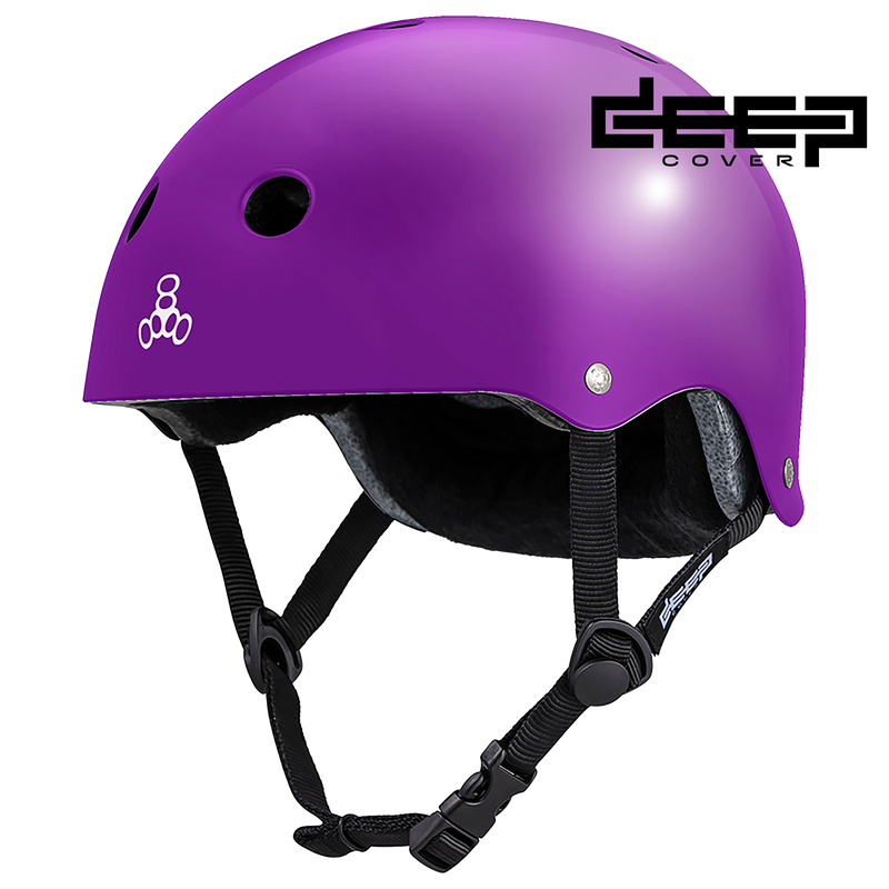 DEEP COVER Helmet in Purple Glossy