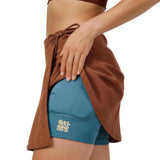 SKORTSAVER - GRLSWIRL SIGNATURE EDITION- Rusty Brown