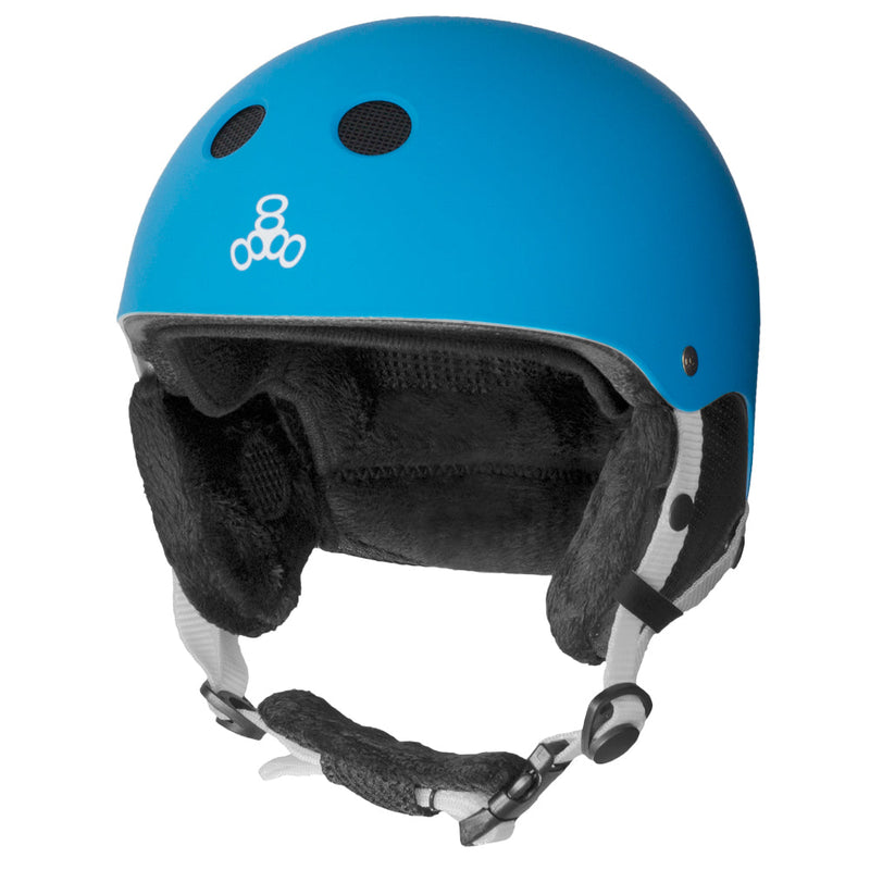 Audio Snow Helmet With Halo Liner in Blue Matte