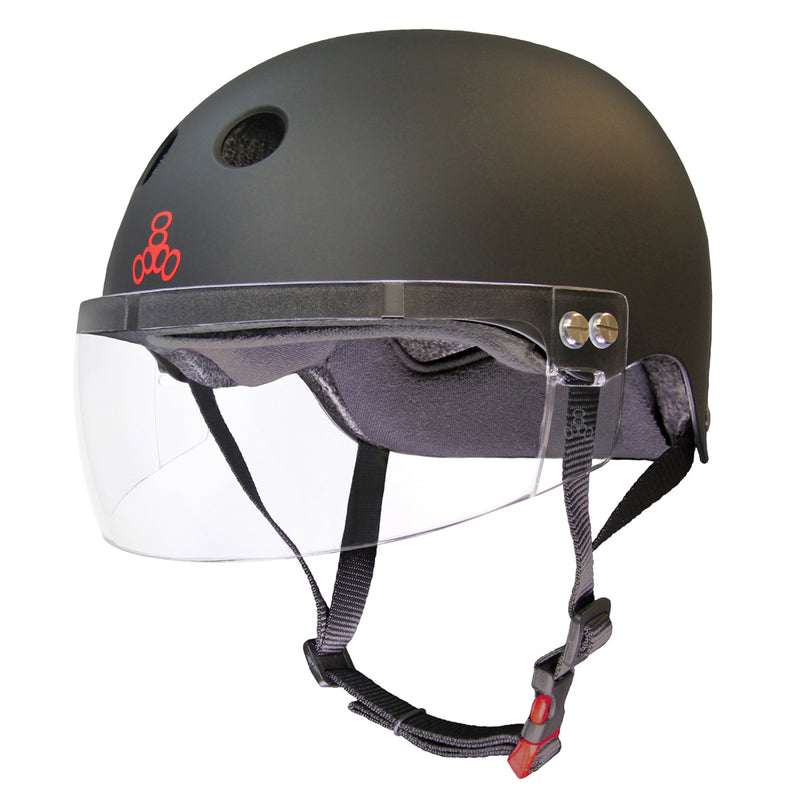 The Certified Sweatsaver Helmet with Visor in Black Matte