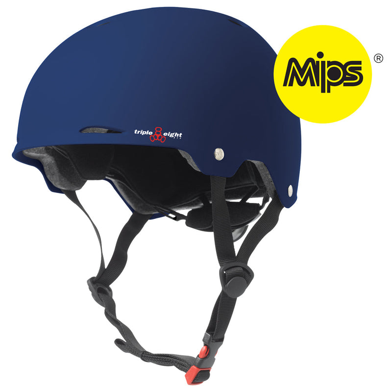 Dual Certified Gotham MIPS Helmet in Blue Matte