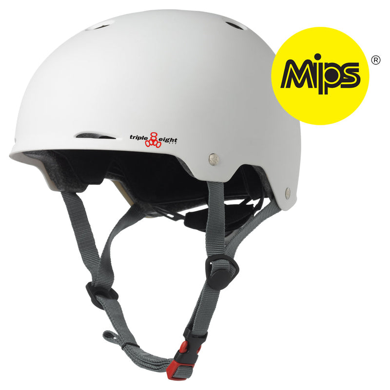 Dual Certified Gotham MIPS Helmet in White Matte