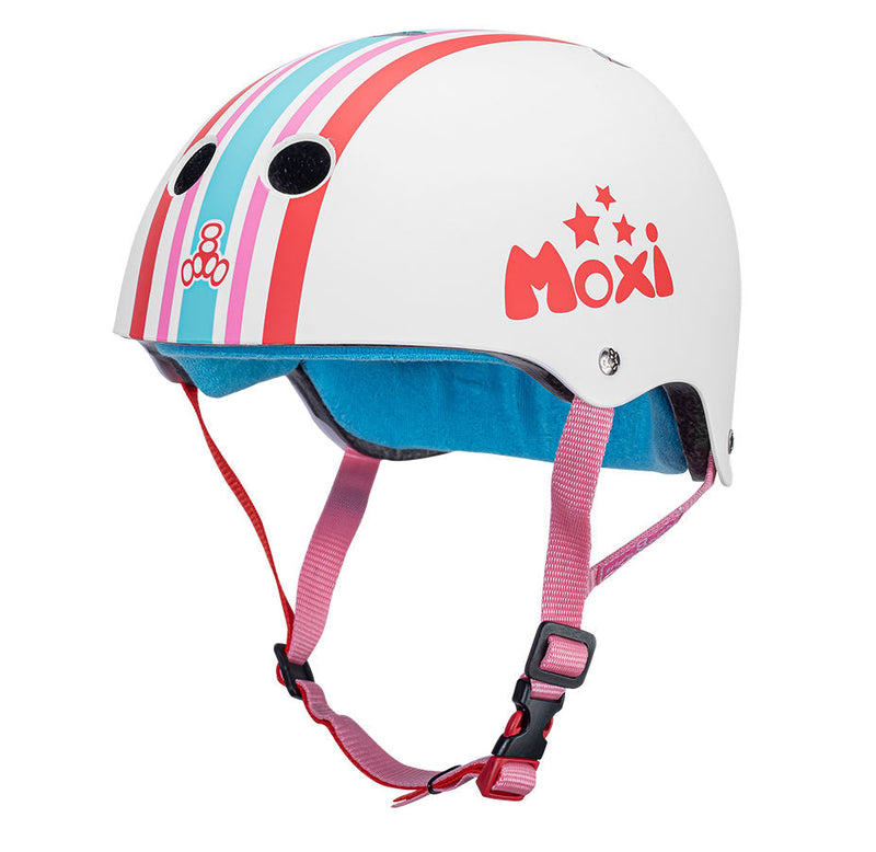 The Certified Sweatsaver Helmet - Moxi Signature Edition in Stripey